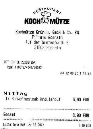 tvkh Hffner Kochmtze Restaurant